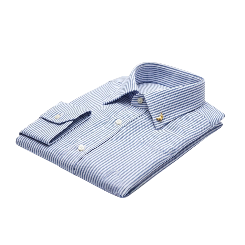 Men's Classic Fine Stripe Oxford Shirt