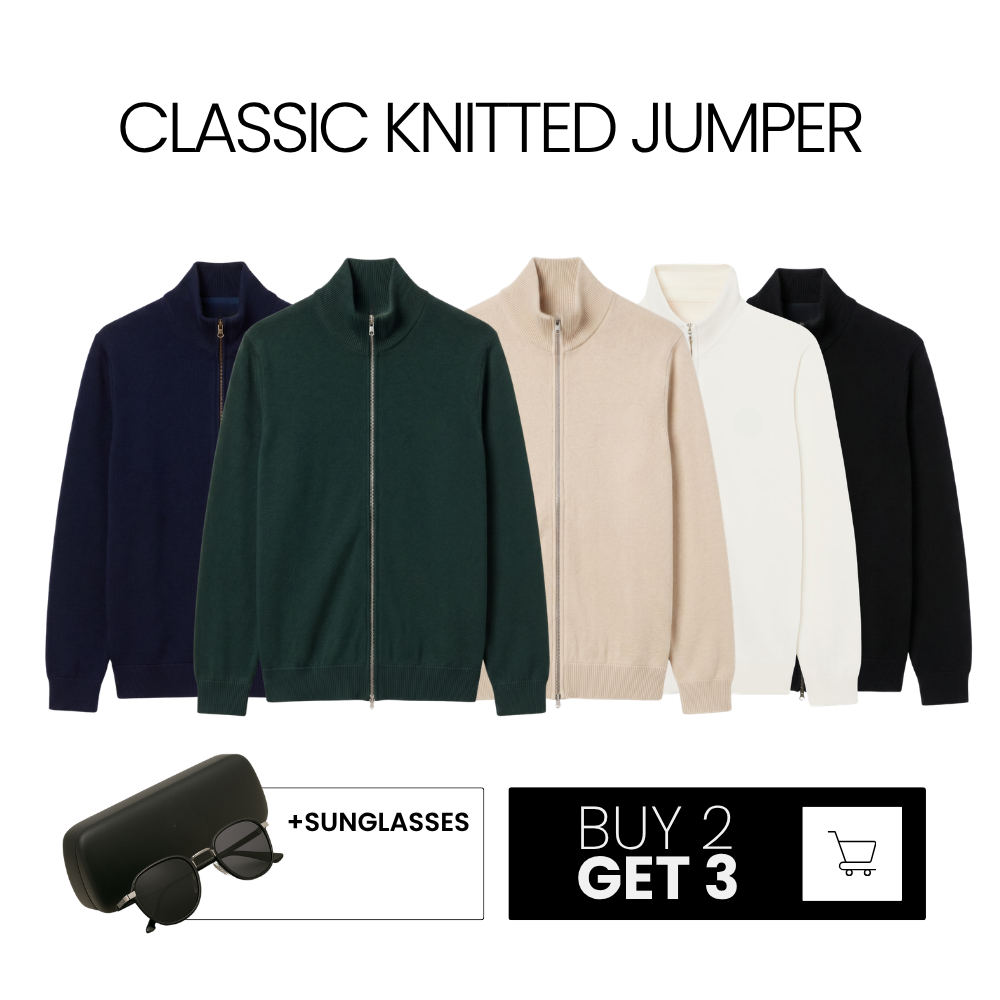 CLASSIC KNITTED JUMPER SET [BUY 2 GET 5] + SUNGLASSES