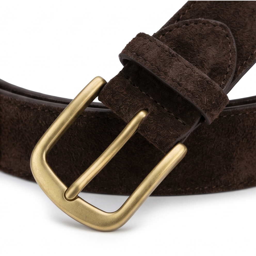Suede Leather Casual Belt