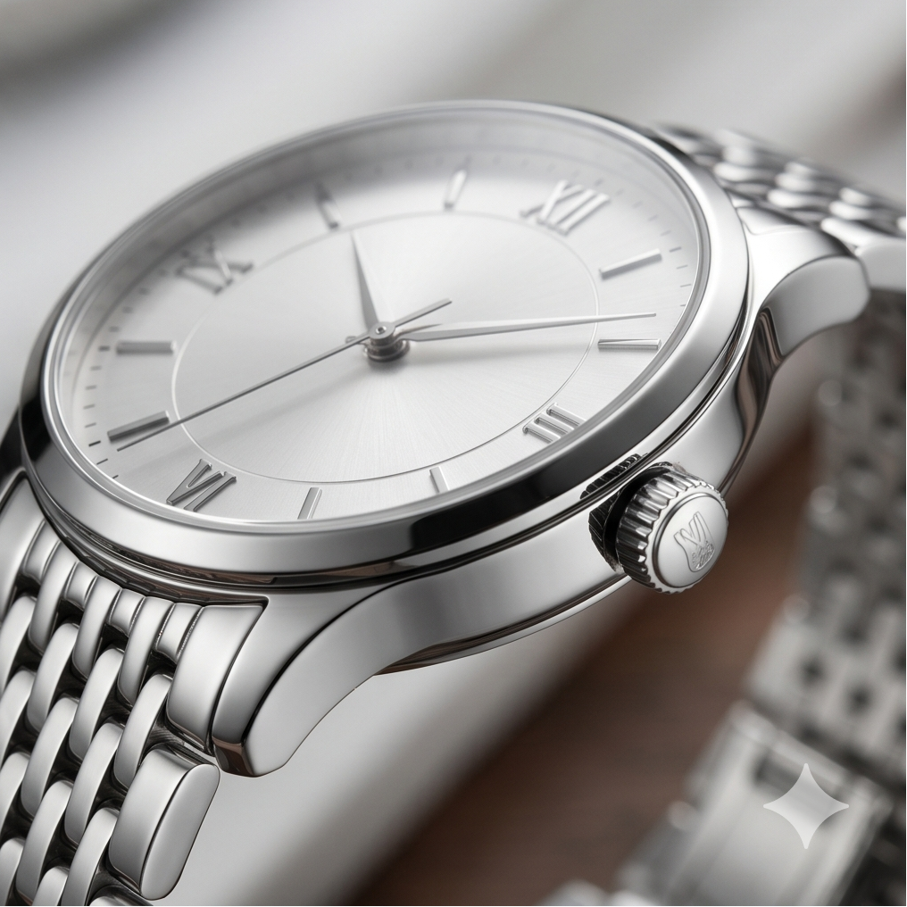 The Heritage Mesh-Strap Dress Watch