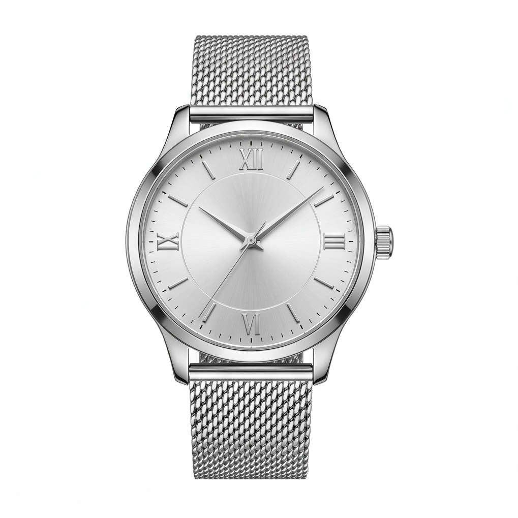 The Heritage Mesh-Strap Dress Watch