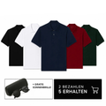 LC KLASSISCHES PIQUÉ-POLOSHIRT SET [ 2 BEZAHLEN 5 ERHALTEN] + SONNENBRILLE